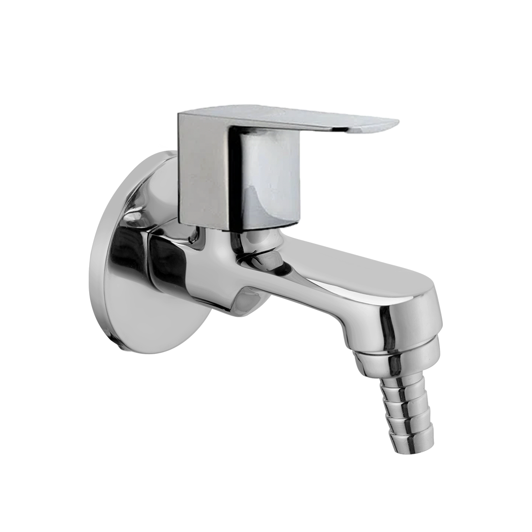 Bib Cock Nozzle With Wall Flange